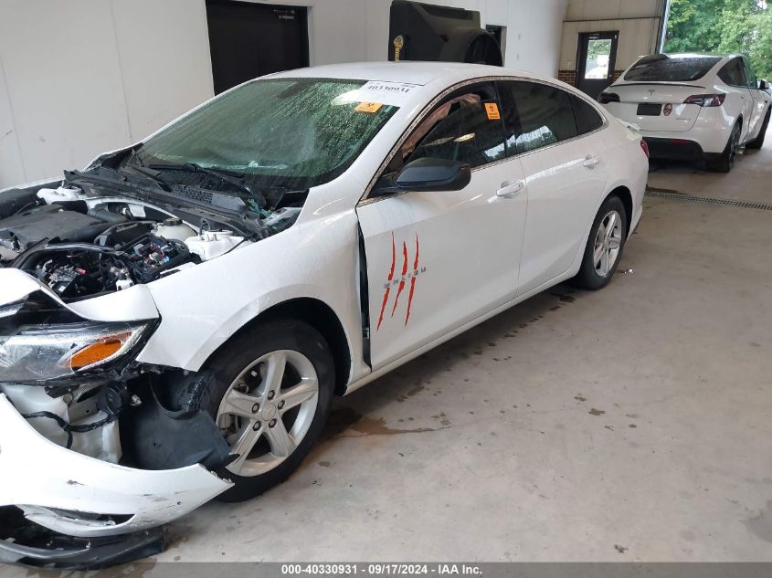 2021 Chevrolet Malibu Fwd Ls VIN: 1G1ZB5ST1MF075985 Lot: 40330931