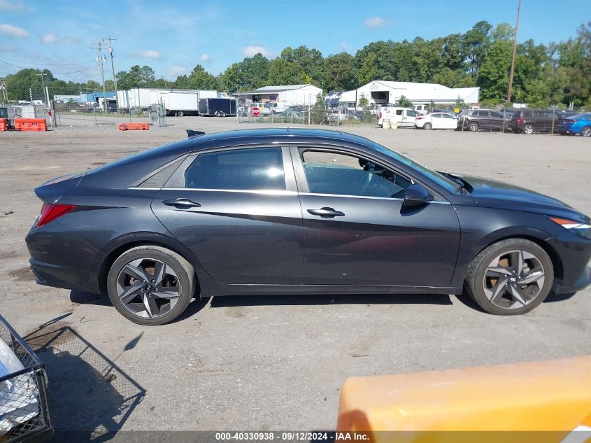 2021 Hyundai Elantra Limited VIN: 5NPLP4AG5MH016182 Lot: 40330938