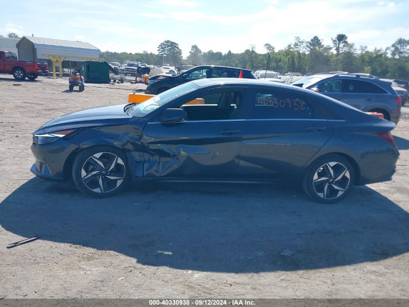 2021 Hyundai Elantra Limited VIN: 5NPLP4AG5MH016182 Lot: 40330938