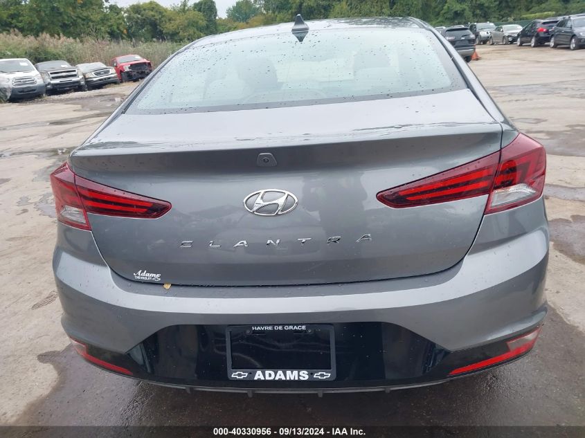 2019 Hyundai Elantra Value Edition VIN: 5NPD84LF4KH491955 Lot: 40330956