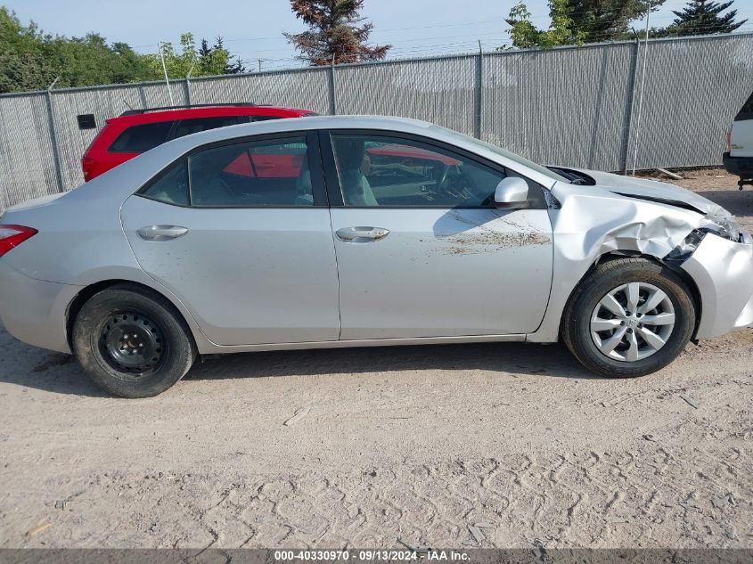 2016 TOYOTA COROLLA LE - 2T1BURHE1GC665846