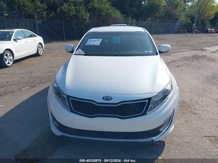 2013 Kia Optima Hybrid Lx VIN: KNAGM4AD1D5060578 Lot: 40330975