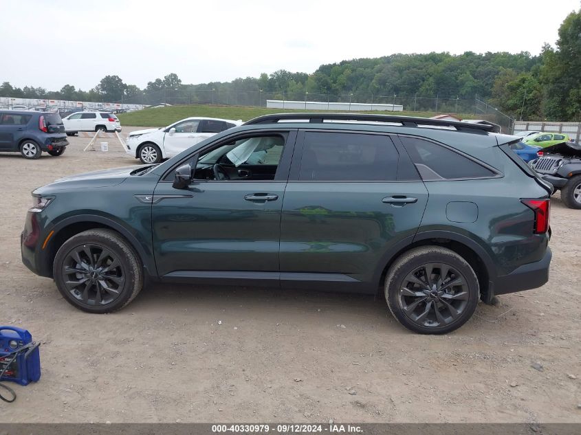 2023 Kia Sorento X-Line Ex VIN: 5XYRHDLF9PG233953 Lot: 40330979