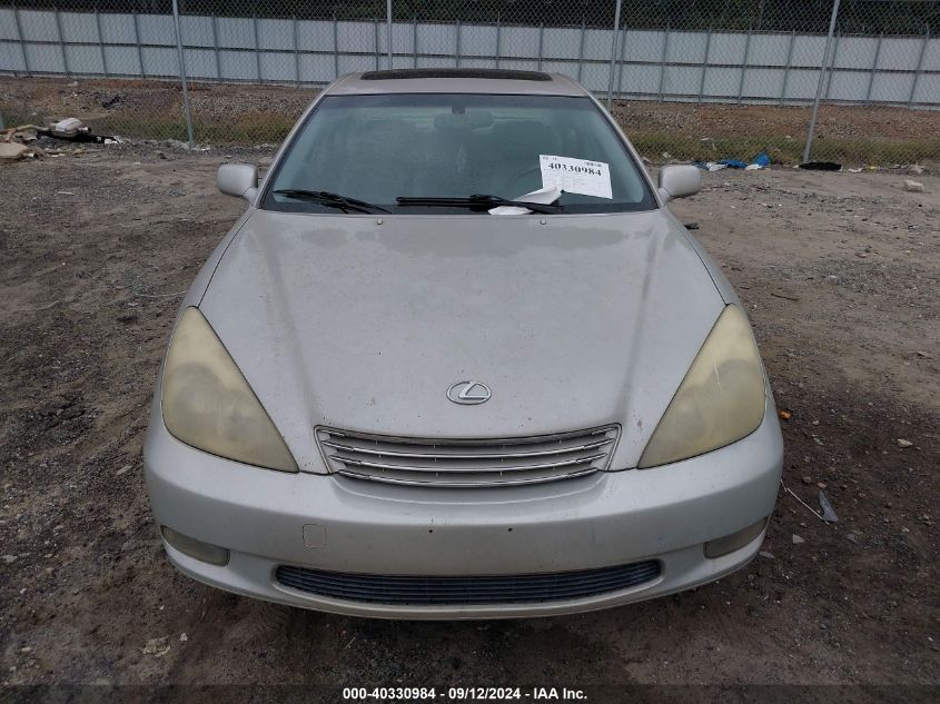 JTHBA30G045016730 2004 Lexus Es 330 330