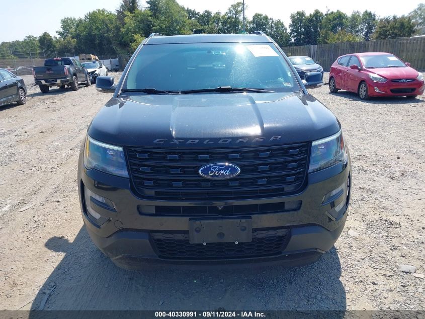 2017 Ford Explorer Sport VIN: 1FM5K8GT0HGA08323 Lot: 40330991