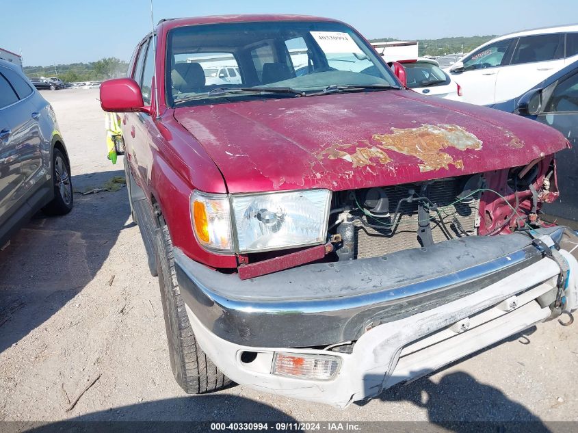 2001 Toyota 4Runner Sr5 V6 VIN: JT3GN86R210186389 Lot: 40330994