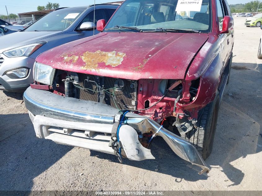 2001 Toyota 4Runner Sr5 V6 VIN: JT3GN86R210186389 Lot: 40330994