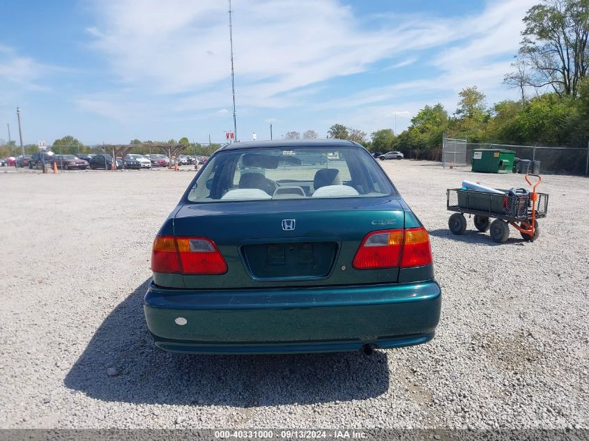 1999 Honda Civic Lx VIN: 1HGEJ6577XL031641 Lot: 40331000