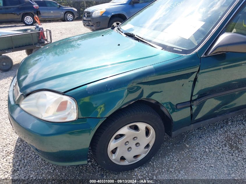 1999 Honda Civic Lx VIN: 1HGEJ6577XL031641 Lot: 40331000