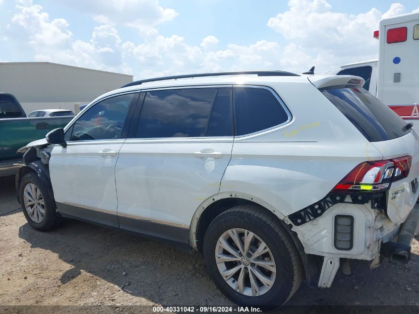 2018 Volkswagen Tiguan 2.0T Se/2.0T Sel VIN: 3VV3B7AX4JM142136 Lot: 40331042