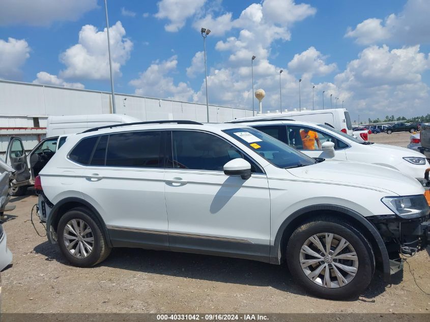 2018 Volkswagen Tiguan 2.0T Se/2.0T Sel VIN: 3VV3B7AX4JM142136 Lot: 40331042