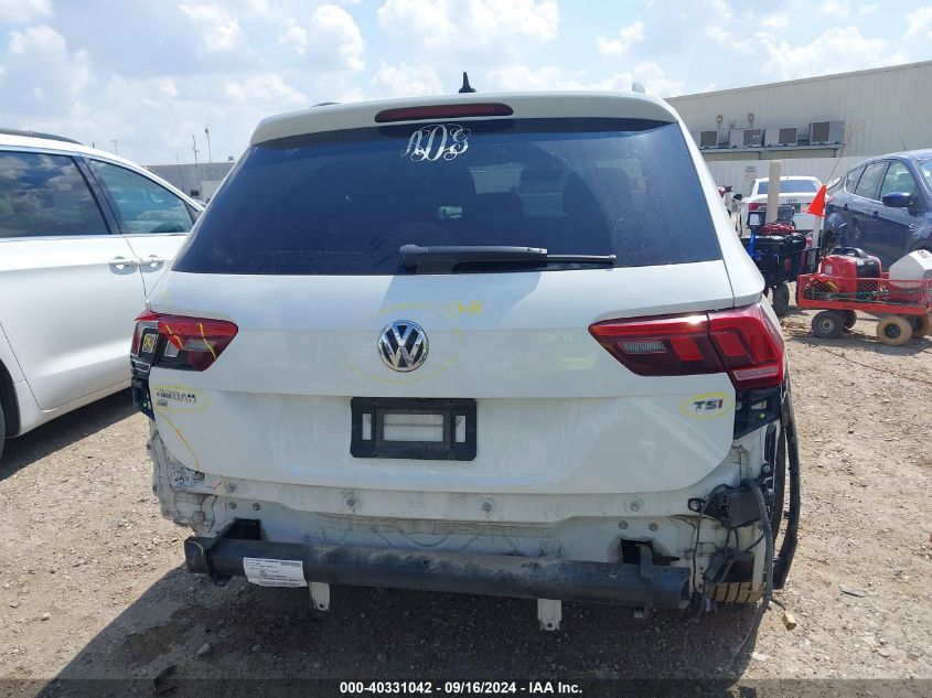 3VV3B7AX4JM142136 2018 Volkswagen Tiguan 2.0T Se/2.0T Sel