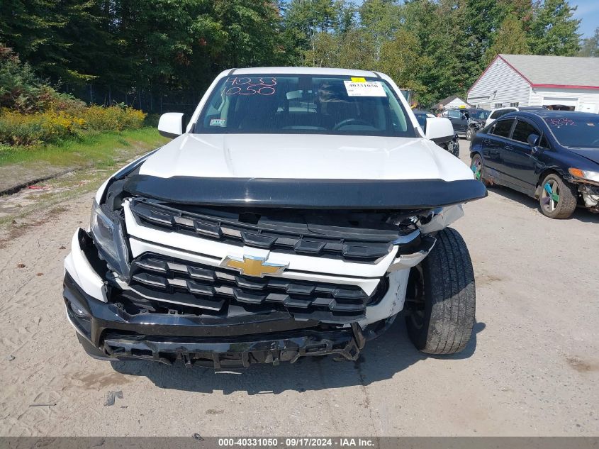 2021 Chevrolet Colorado 4Wd Short Box Lt VIN: 1GCGTCEN8M1107227 Lot: 40331050