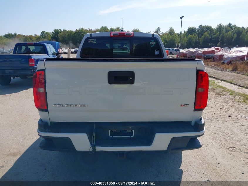 2021 Chevrolet Colorado 4Wd Short Box Lt VIN: 1GCGTCEN8M1107227 Lot: 40331050