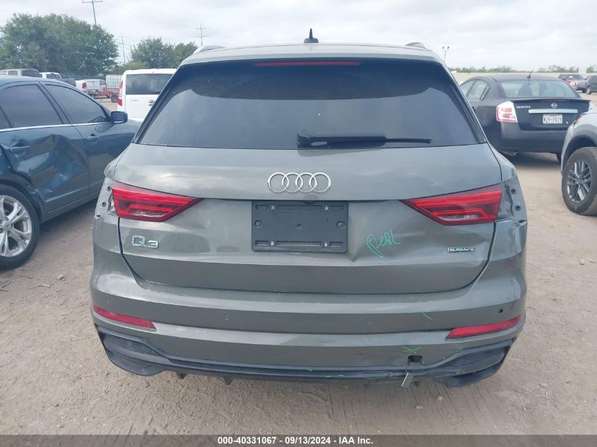 2019 Audi Q3 Prestige S-Line VIN: WA1FECF30K1083130 Lot: 40331067