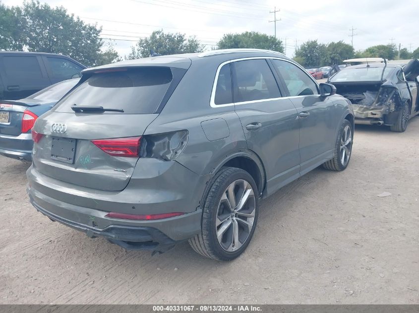 2019 AUDI Q3 2.0T S LINE PREMIUM - WA1FECF30K1083130