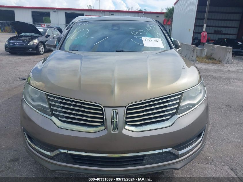 2016 Lincoln Mkx Reserve VIN: 2LMTJ6LR0GBL46081 Lot: 40331069