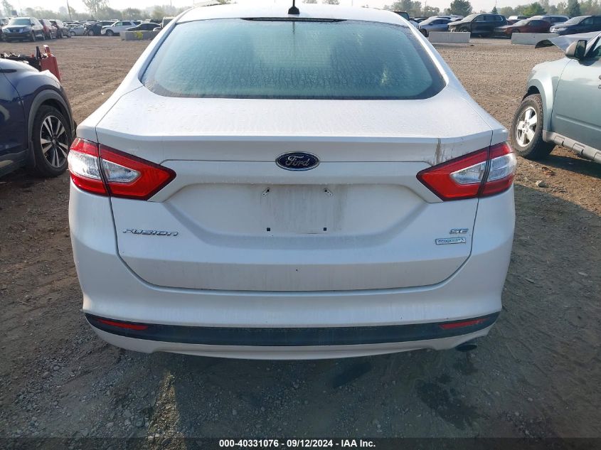 2014 Ford Fusion Se VIN: 1FA6P0HD4E5360529 Lot: 40331076