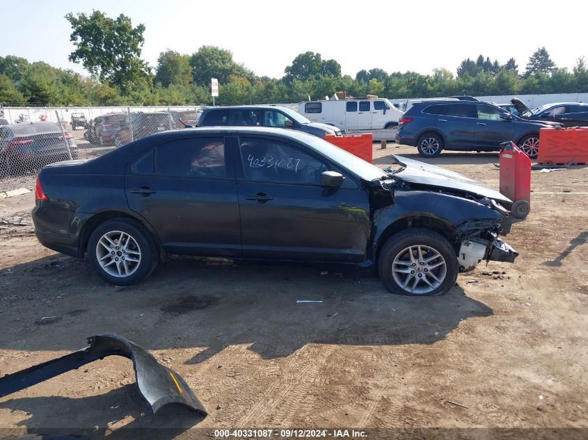 2010 Ford Fusion S VIN: 3FAHP0GA0AR277560 Lot: 40331087