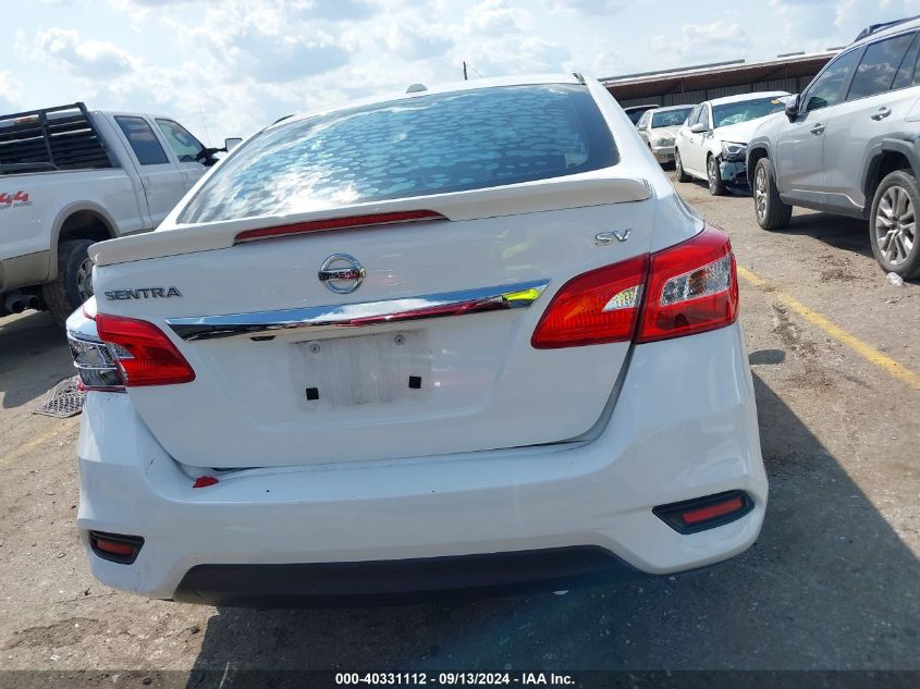 2019 Nissan Sentra Sv VIN: 3N1AB7AP0KL607348 Lot: 40331112