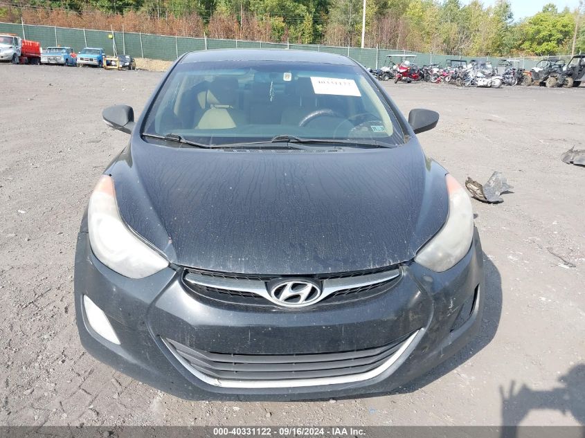 2012 Hyundai Elantra Gls (Ulsan Plant) VIN: KMHDH4AE2CU415650 Lot: 40331122