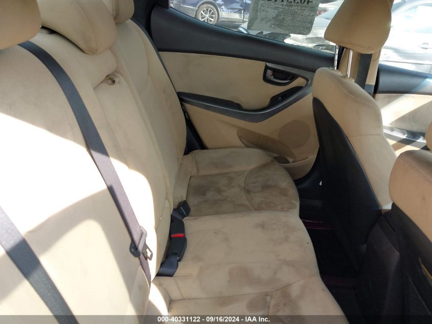 KMHDH4AE2CU415650 2012 Hyundai Elantra Gls (Ulsan Plant)