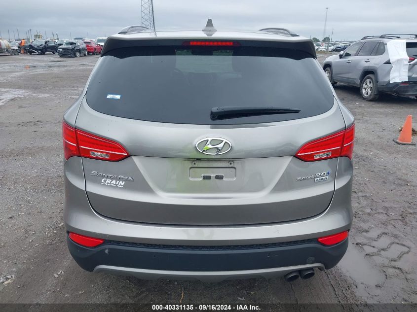 2015 Hyundai Santa Fe Sport 2.0L Turbo VIN: 5XYZW4LA2FG248058 Lot: 40331135