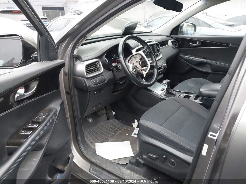 2019 Kia Sorento L/Lx VIN: 5XYPG4A38KG448560 Lot: 40331138