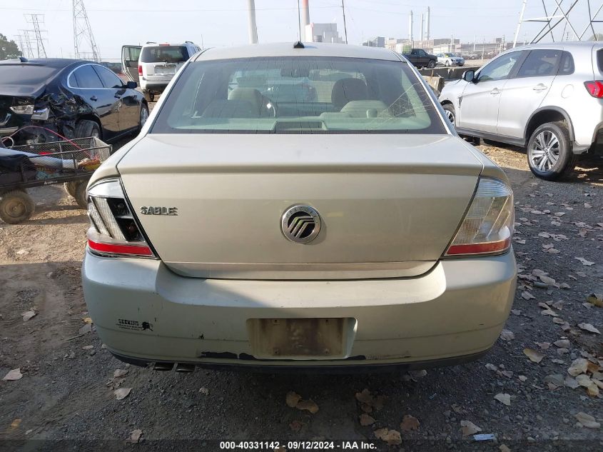 2008 Mercury Sable Luxury VIN: 1MEHM40WX8G609214 Lot: 40331142