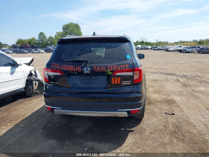 2021 Honda Pilot Touring VIN: 5FNYF6H65MB033127 Lot: 40331143