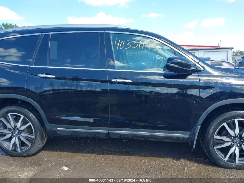 2021 Honda Pilot Awd Touring 7 Passenger VIN: 5FNYF6H65MB033127 Lot: 40331143