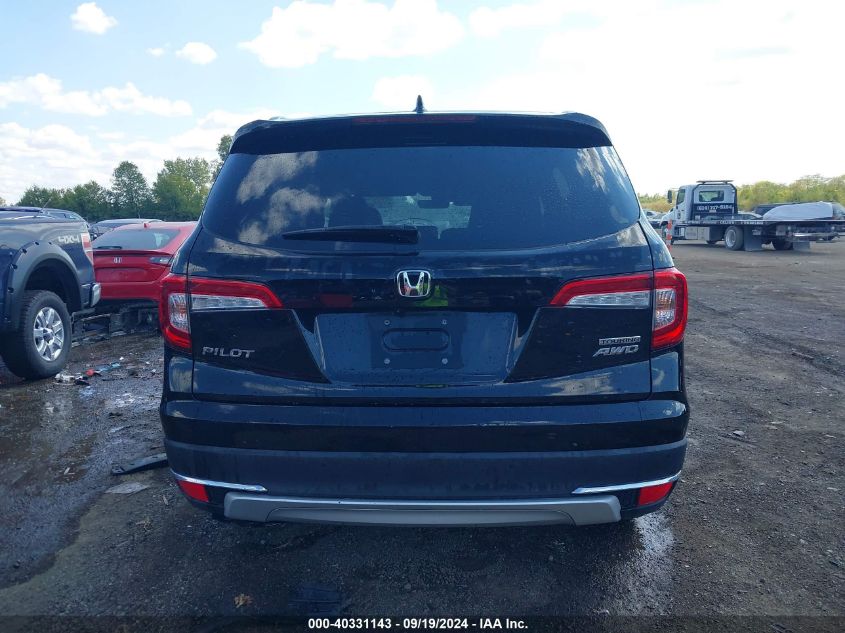 2021 Honda Pilot Awd Touring 7 Passenger VIN: 5FNYF6H65MB033127 Lot: 40331143