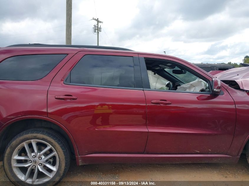 2021 Dodge Durango Gt VIN: 1C4RDHDG7MC846745 Lot: 40331158