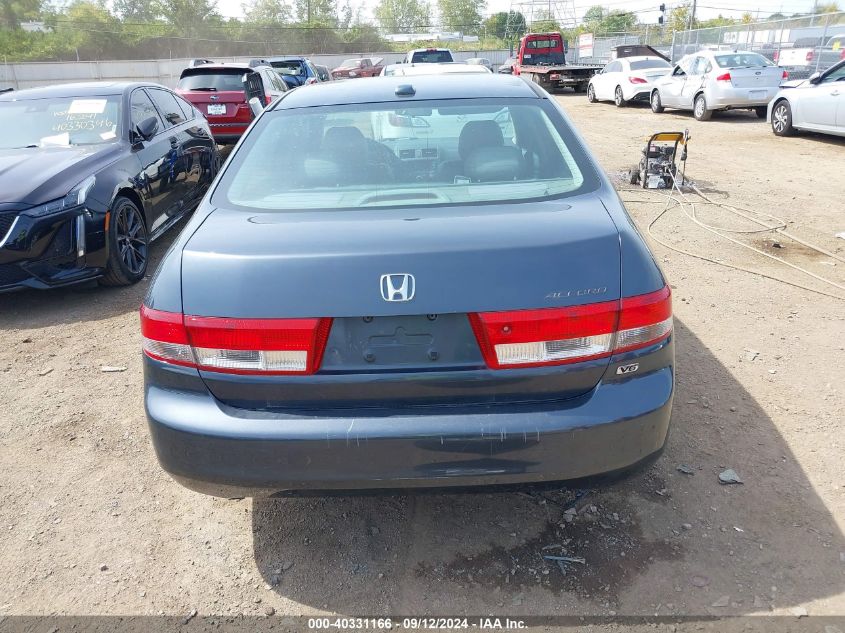 2004 Honda Accord 3.0 Ex VIN: 1HGCM665X4A008356 Lot: 40331166