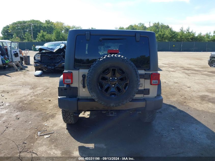 2016 Jeep Wrangler Unlimited Sport VIN: 1C4BJWDG6GL296876 Lot: 40331198