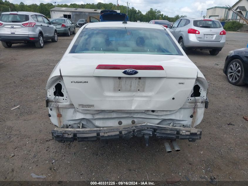 2012 Ford Fusion Se VIN: 3FAHP0HA9CR304577 Lot: 40331225