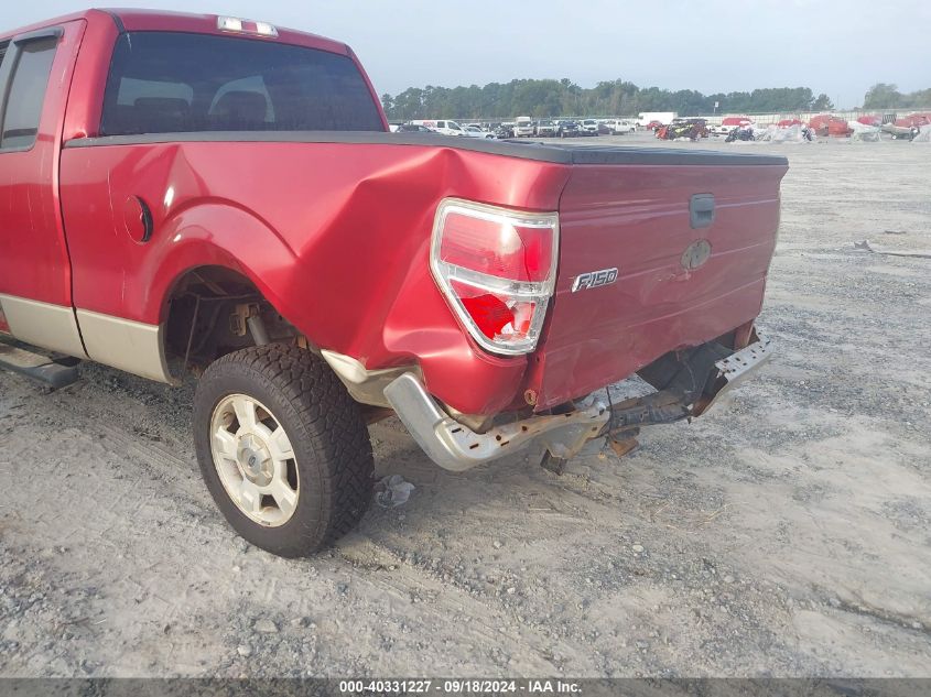 2009 Ford F-150 Super Cab VIN: 1FTRX12879FA72688 Lot: 40331227