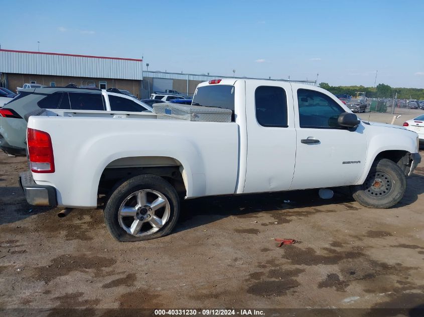 2012 GMC Sierra 1500 Work Truck VIN: 1GTR1TEX9CZ308781 Lot: 40331230