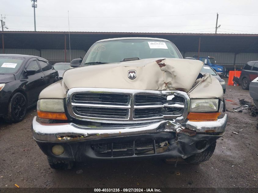 2002 Dodge Dakota Slt VIN: 1B7HL48N42S693213 Lot: 40331235