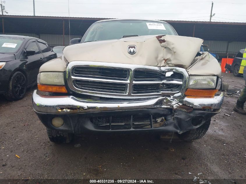 2002 Dodge Dakota Slt VIN: 1B7HL48N42S693213 Lot: 40331235