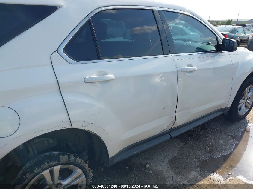 2013 Chevrolet Equinox Ls VIN: 2GNALBEK3D6207438 Lot: 40331240