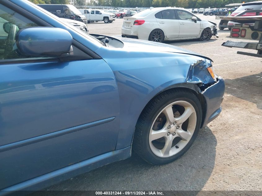 2009 Subaru Legacy 2.5I VIN: 4S3BL616597227369 Lot: 40331244