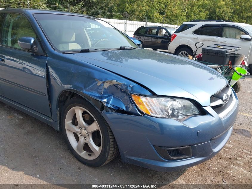 2009 Subaru Legacy 2.5I VIN: 4S3BL616597227369 Lot: 40331244