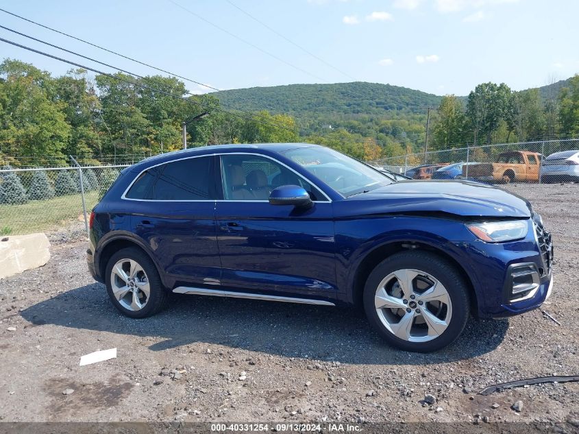 2021 Audi Q5 Prestige VIN: WA1CAAFY6M2017483 Lot: 40331254