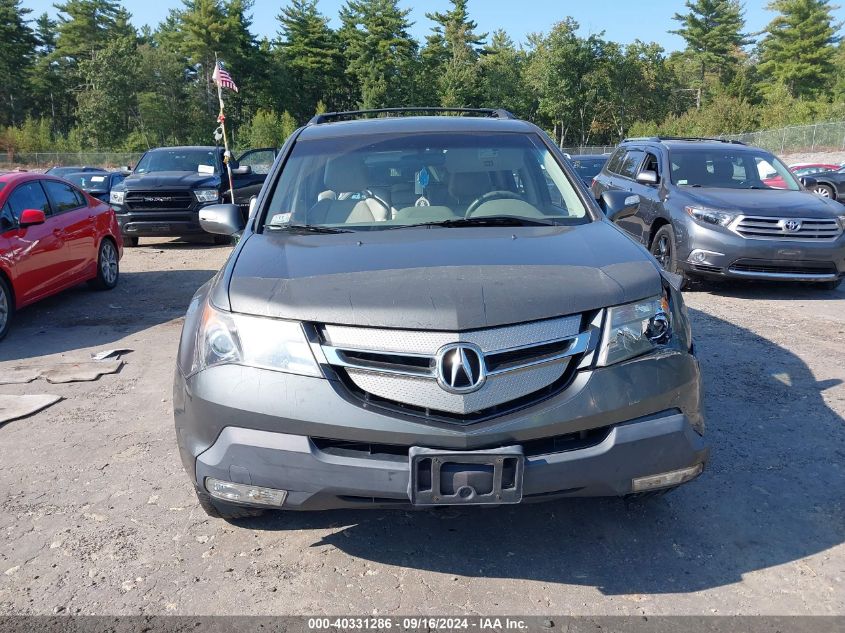 2007 Acura Mdx Technology Package VIN: 2HNYD28397H550475 Lot: 40331286