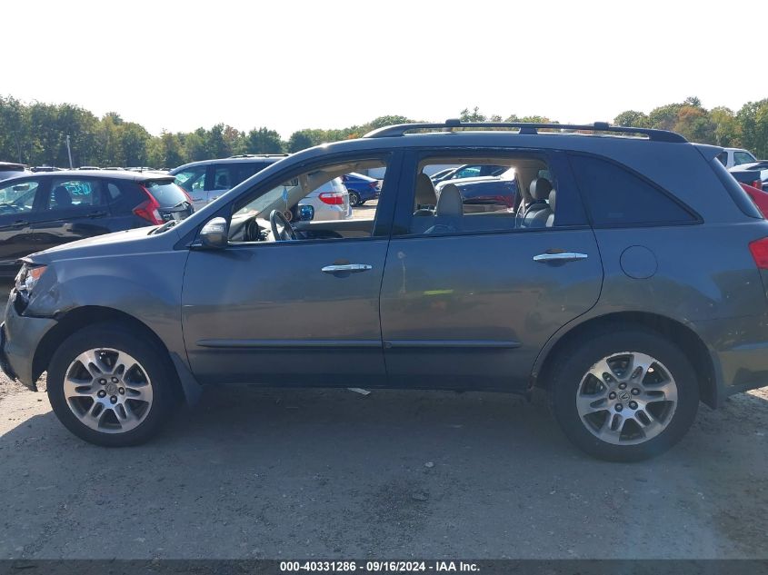 2007 Acura Mdx Technology Package VIN: 2HNYD28397H550475 Lot: 40331286