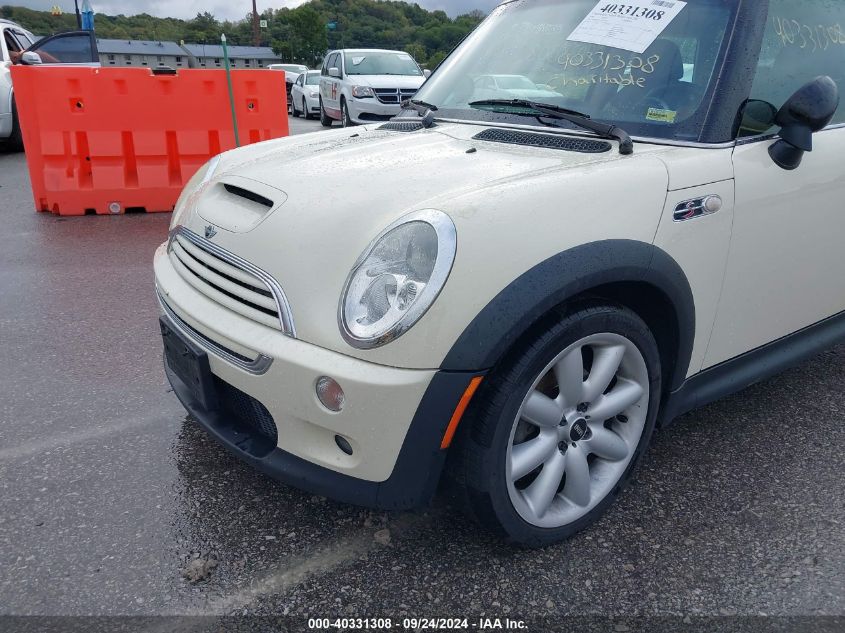 2004 Mini Cooper S VIN: WMWRE33434TD75314 Lot: 40331308