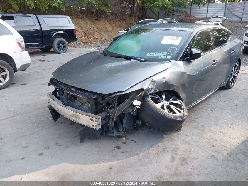 2017 Nissan Maxima 3.5 Sv VIN: 1N4AA6AP2HC443766 Lot: 40331329