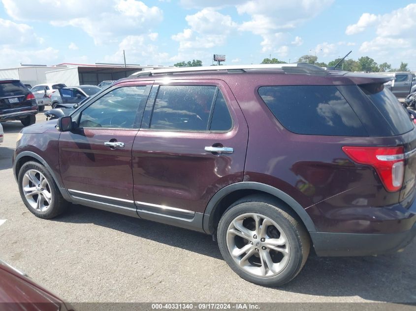 2011 Ford Explorer Limited VIN: 1FMHK7F86BGA35425 Lot: 40331340