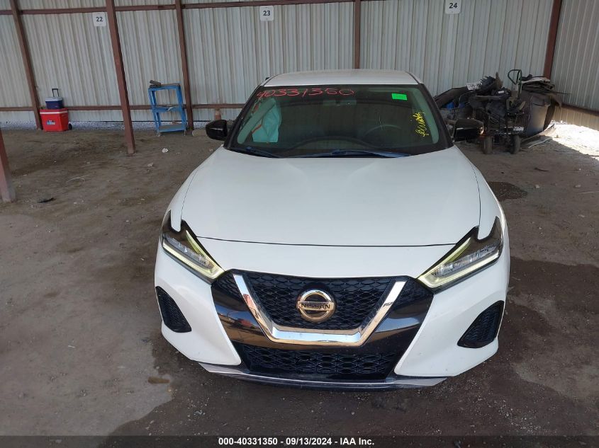 2019 Nissan Maxima S/Sl/Sr/Sv/Platinum VIN: 1N4AA6AV8KC370148 Lot: 40331350